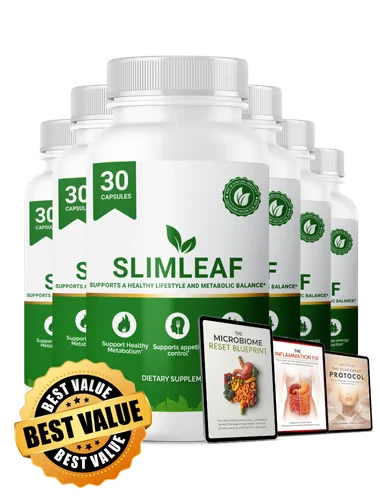 SlimLeaf 6-Bottle Best Value Supply — FitBurn Formula
